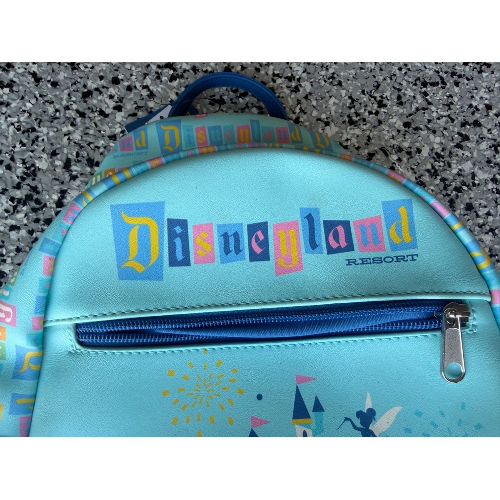 Disney Funko Disneyland 65th Anniversary Castle Mini Backpack WDBK1374 Blue - Picture 2 of 7
